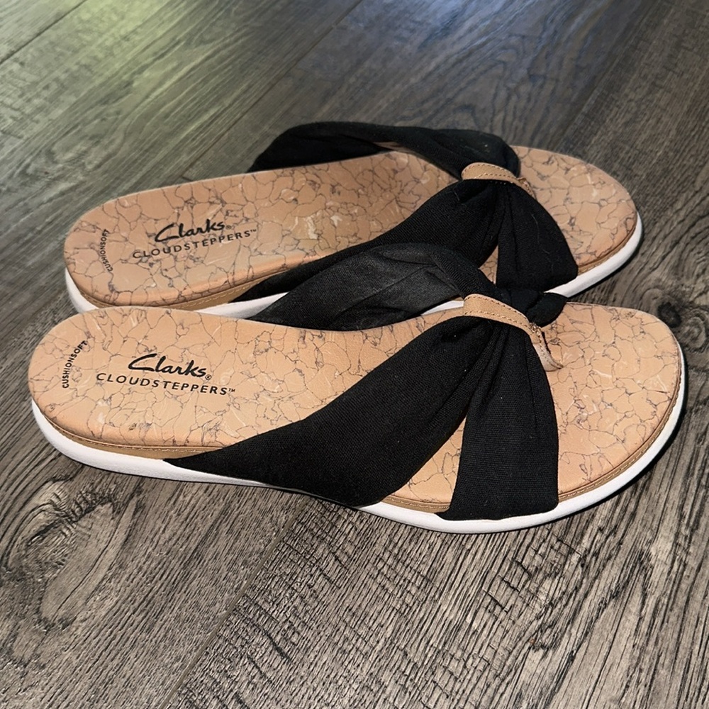 Clarks Womens Eliza Shore sandals Sz 6.5M - Picture 6 of 9